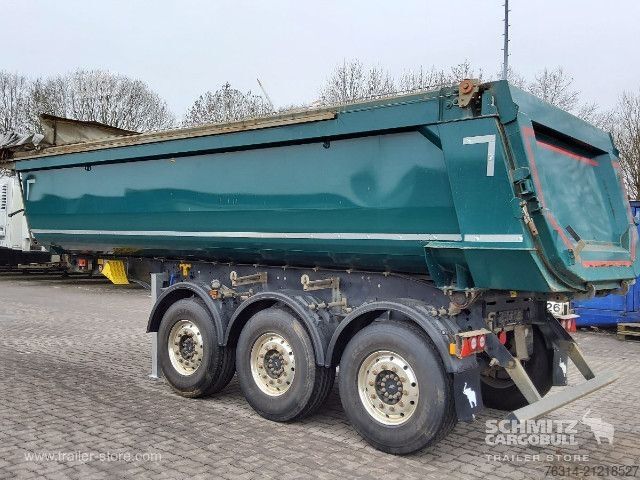 Tippsemitrailer Schmitz Cargobull Kipper Stahlrundmulde 24m³