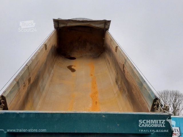 Tippsemitrailer Schmitz Cargobull Kipper Stahlrundmulde 24m³