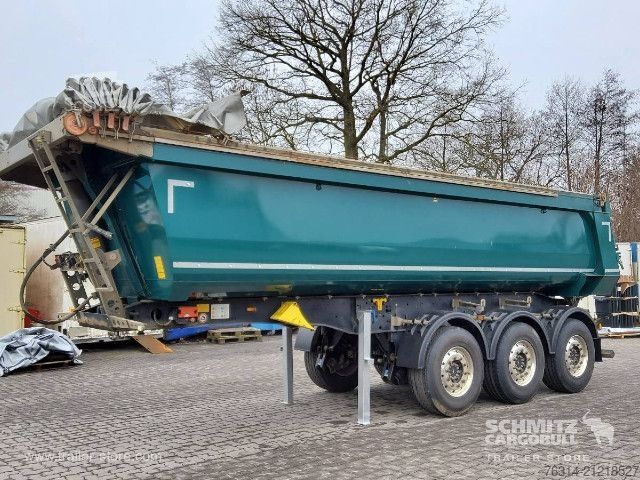 Tippsemitrailer Schmitz Cargobull Kipper Stahlrundmulde 24m³