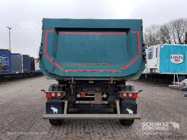 Tippsemitrailer Schmitz Cargobull Kipper Stahlrundmulde 24m³