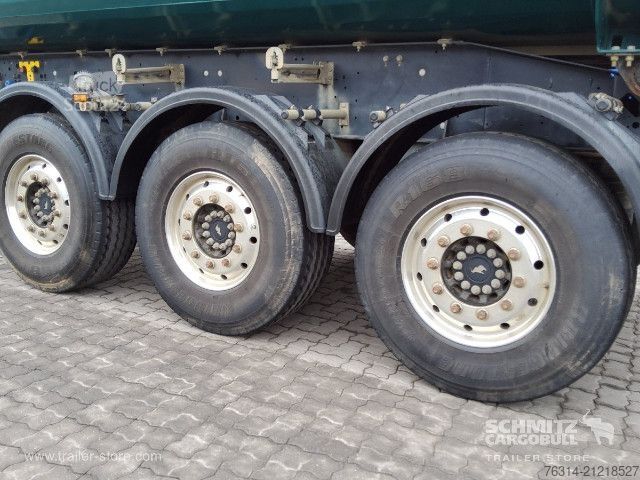 Tippsemitrailer Schmitz Cargobull Kipper Stahlrundmulde 24m³
