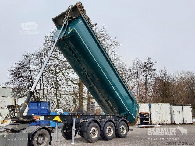 Tippsemitrailer Schmitz Cargobull Kipper Stahlrundmulde 24m³