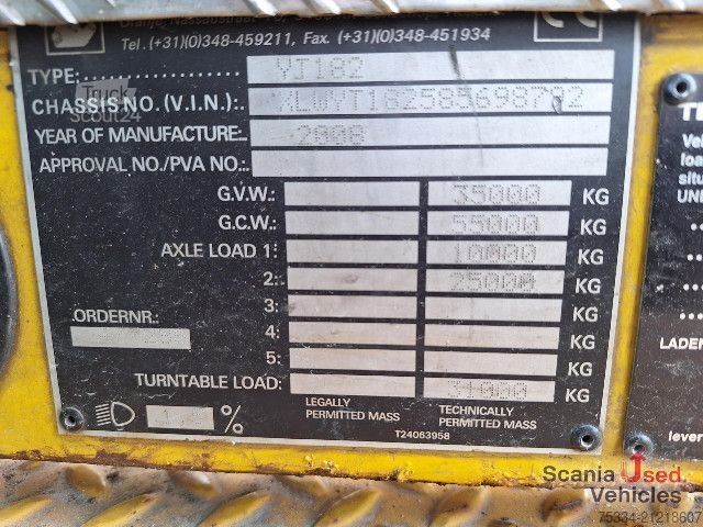 Standartinis vilkikas Terberg YT 182 Terberg, Mafi, Wiesel