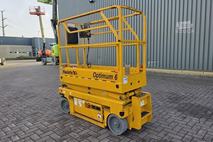 Schaarlift Haulotte Optimum 6 As-Is, Electric, 6.35m Working Height, 2