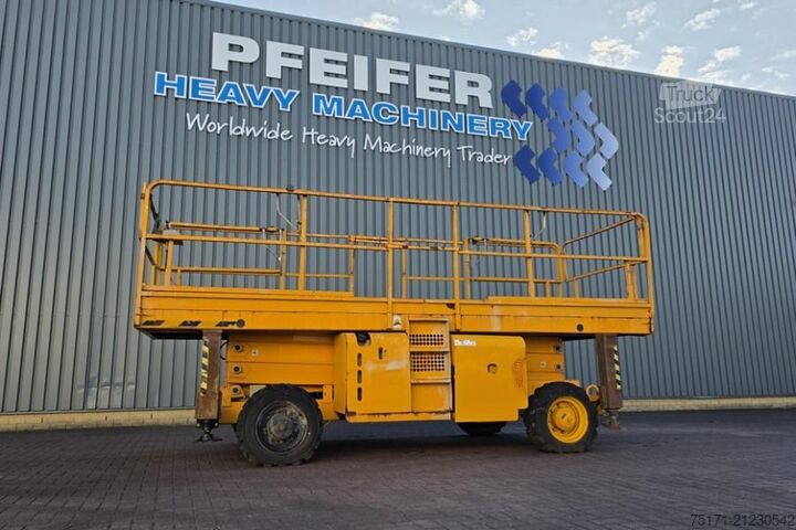 Schaarlift Haulotte H12SXL As-Is, Diesel, 4x4 Drive, 12m Working Heigh