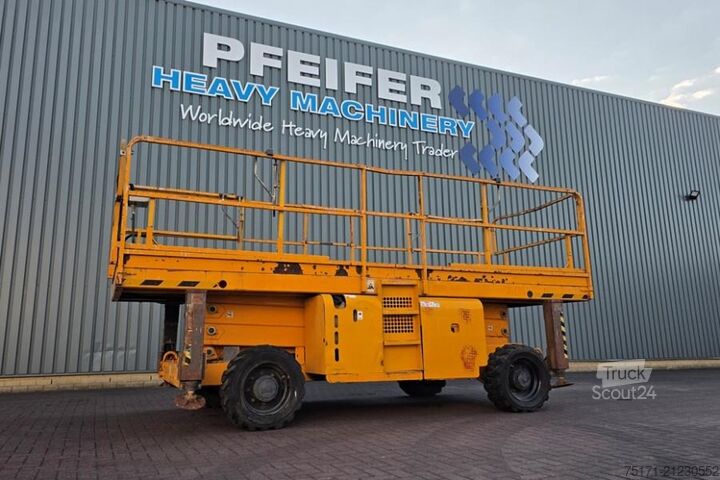 Schaarlift Haulotte H12SXL As-Is, Diesel, 4x4 Drive, 12m Working Heigh