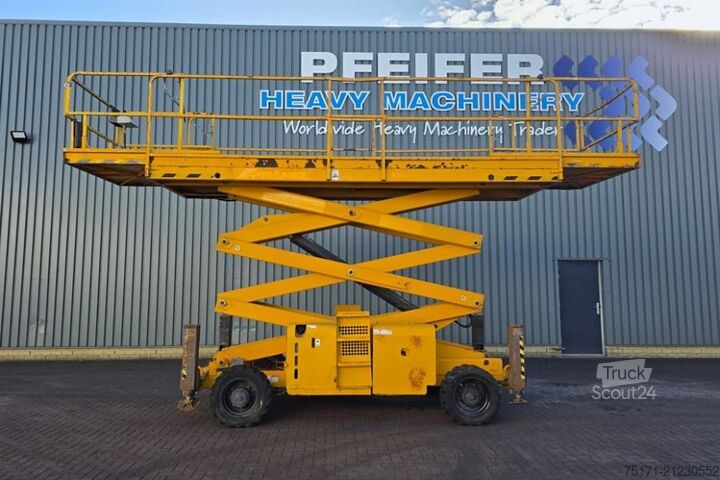 Schaarlift Haulotte H12SXL As-Is, Diesel, 4x4 Drive, 12m Working Heigh