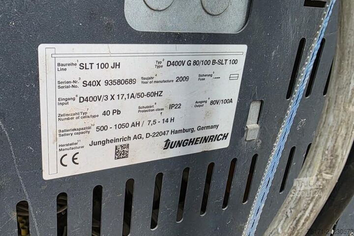 šakinis krautuvas Jungheinrich EFG535 Electric, Lifting Height 4700mm, Freelift 1