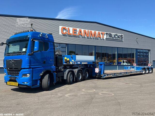 Standard-SZM MAN TGX 41.640 Euro 6 8x4 + Faymonville 3-assige Eu...
