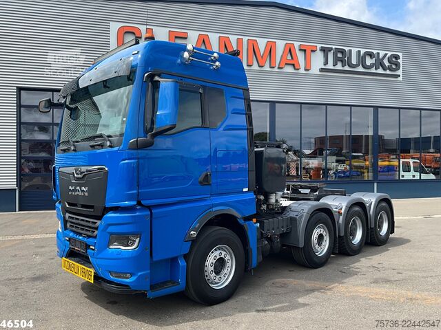Standard-SZM MAN TGX 41.640 Euro 6 8x4 + Faymonville 3-assige Eu...