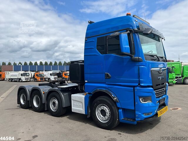 Standard-SZM MAN TGX 41.640 Euro 6 8x4 + Faymonville 3-assige Eu...