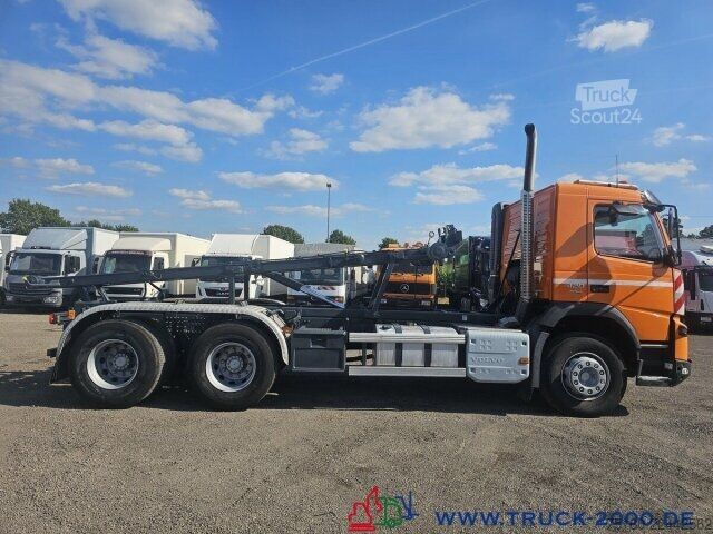 شاحنة قلّابة بذراع تحميل متحرك Volvo FMX 420 6x4 Seil Abrollkipper nur 146.659 Km