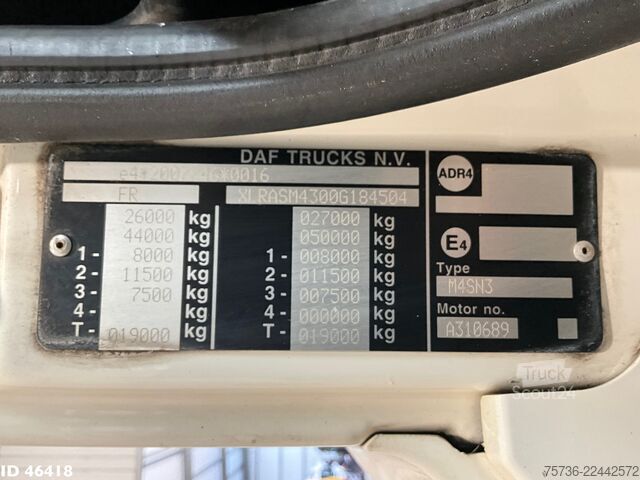 Haakarmsysteem DAF FAN CF 480 Euro 6 haakarmsysteem