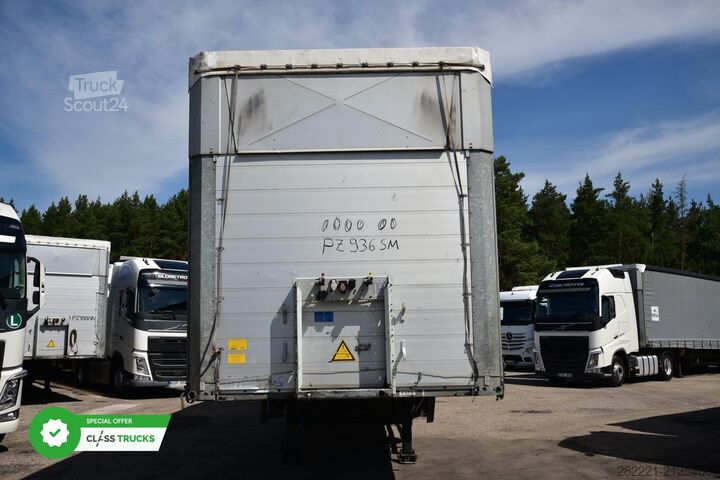 Open oplegger met zeil SCHMITZ CARGOBULL SCS24/L Varios