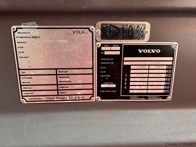 Stadsbus Volvo B5LH 7700 4x2 HYBRID 12 PCS AVAILABLE / HYBRID ...