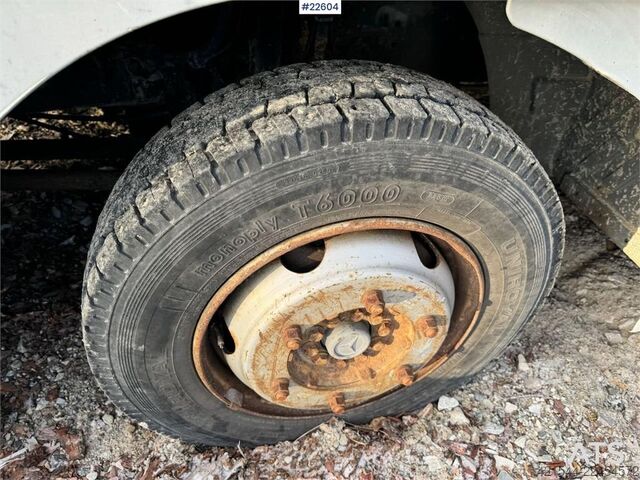 čemodāns Mercedes-Benz Atego 815 4x2 box truck. Repair object.