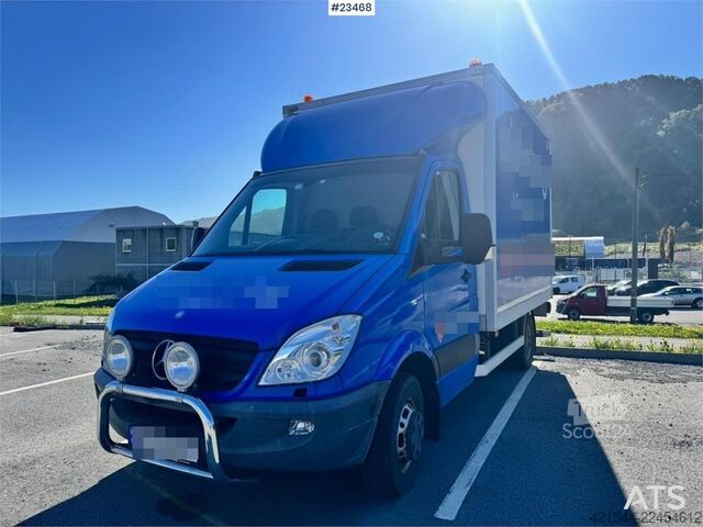 Box body Mercedes-Benz Sprinter 519 Box Van w/Tail Lift – Shelving – 2 Se