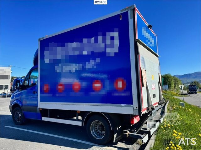 Box body Mercedes-Benz Sprinter 519 Box Van w/Tail Lift – Shelving – 2 Se