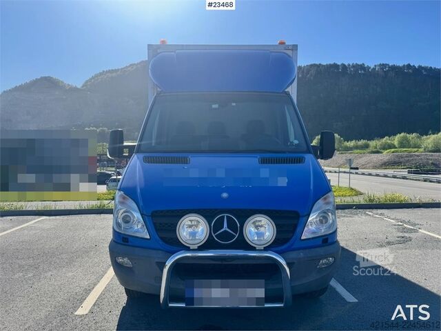 Box body Mercedes-Benz Sprinter 519 Box Van w/Tail Lift – Shelving – 2 Se