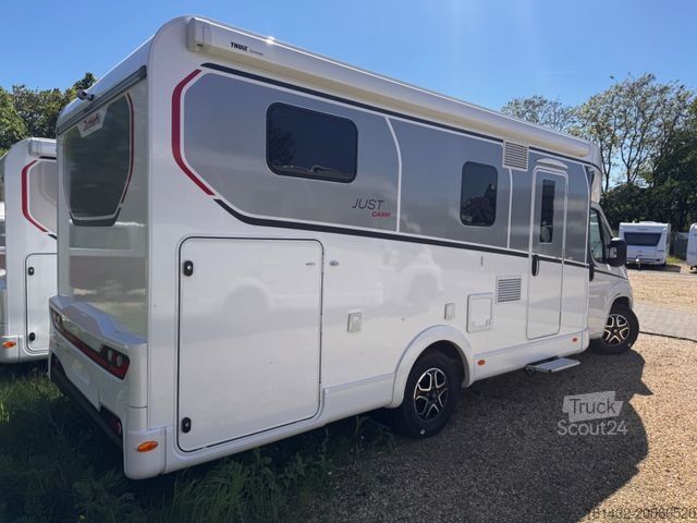 Halvintegrerad husbil DETHLEFFS Just Camp Teilintegriert T 7052 EBL Modell 2026