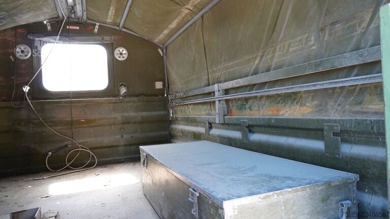 Samochód dostawczy z plandeką MAN 8.136 FAE Pritsche + Plane Dänisches Militärfahr