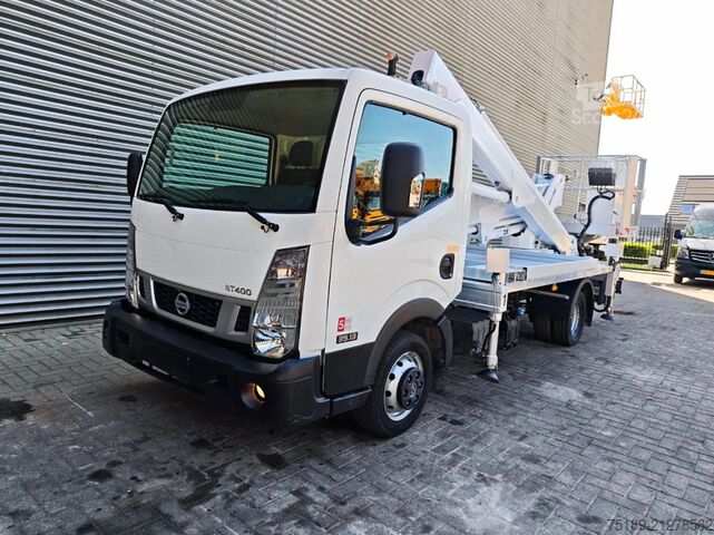 Plate-forme de levage Multitel MX 250 Nissan Cabstar 35.13 NT400