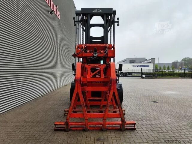 Iekrāvējs Linde H140 D/1200 - Steinweg Steinstapelgreifer - 2 p...