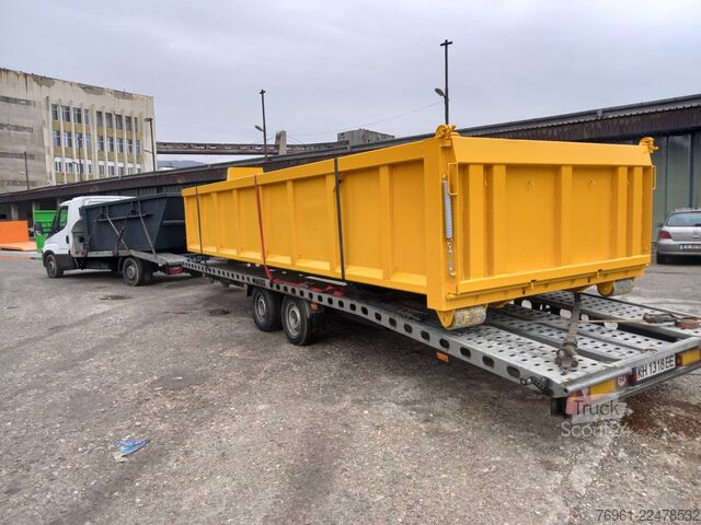 Kontejner sa kukom  Abrollmulde, Bauschuttcontainer