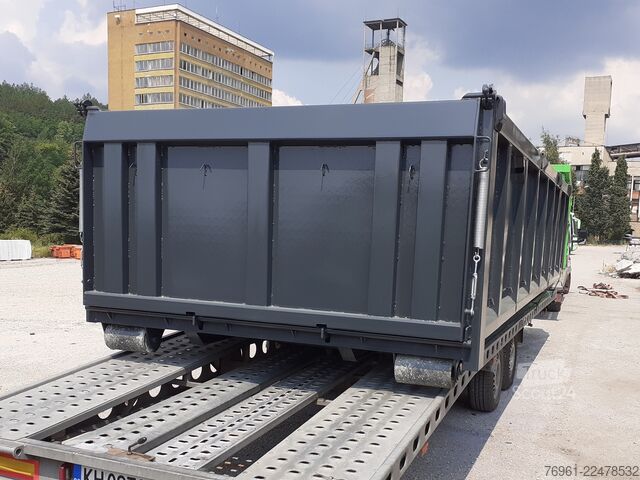 Kontejner sa kukom  Abrollmulde, Bauschuttcontainer