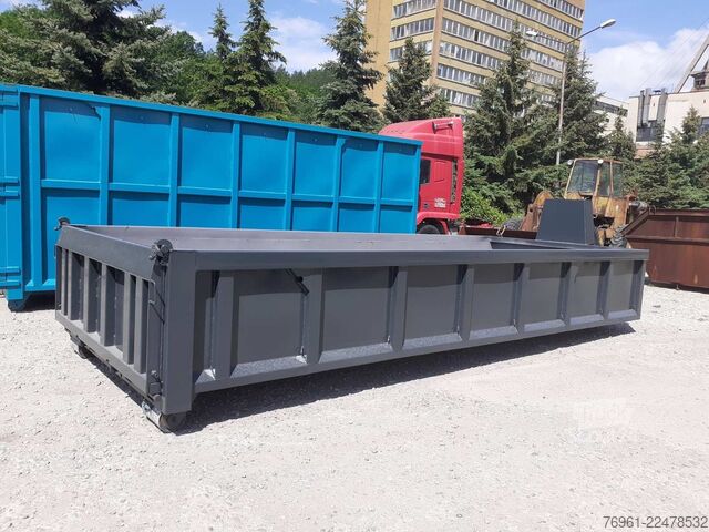 Kontejner sa kukom  Abrollmulde, Bauschuttcontainer