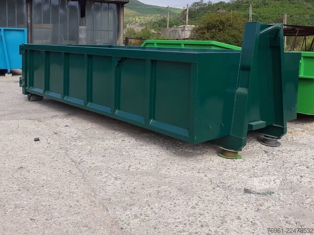 Kontejner sa kukom  Abrollmulde, Bauschuttcontainer