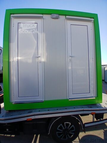 Санітарний контейнер подвійний бокс  Sanitärcontainer