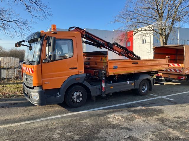 Wywrotka dostawcza MERCEDES-BENZ Atego 818 K Kran Atlas Funk Standheizung 2xAHK