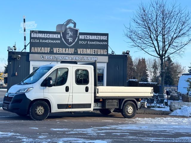 Fourgon pick-up CITROEN Jumper Pritsche Doka. 35 L3 Heavy BlueHDi 160