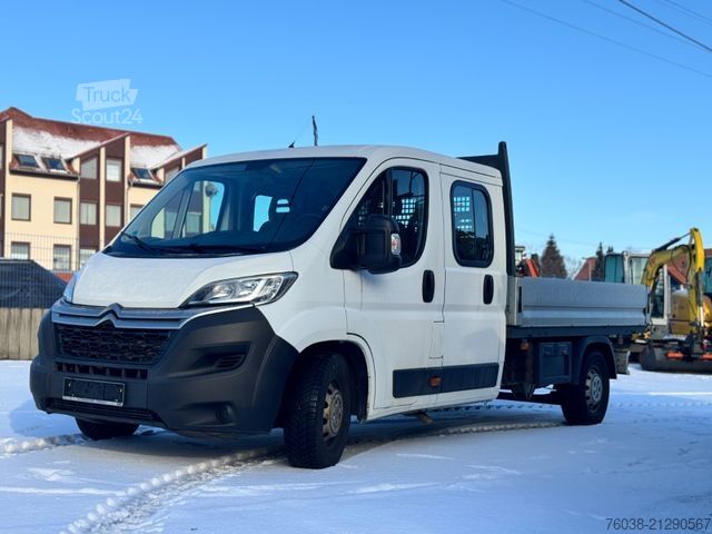Fourgon pick-up CITROEN Jumper Pritsche Doka. 35 L3 Heavy BlueHDi 160