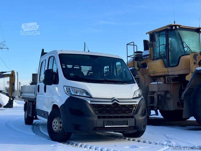 Fourgon pick-up CITROEN Jumper Pritsche Doka. 35 L3 Heavy BlueHDi 160