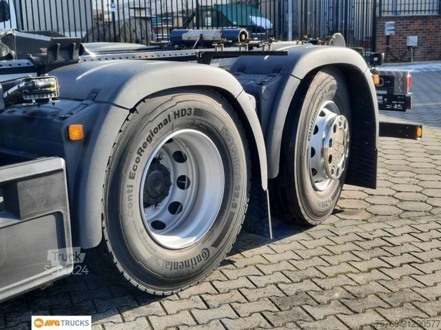 Abrollkipper MAN 26.430 TGX 6X2-4 GM Meiller Funk Lenkachse