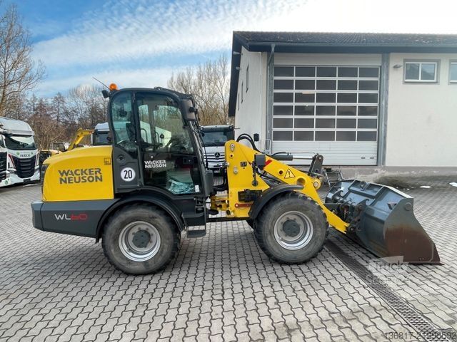 Radlader WACKER Neuson WL60 Gabel+Schaufel 1,1m³ nur 890BH