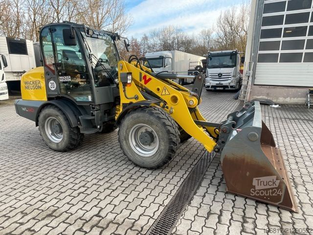 Radlader WACKER Neuson WL60 Gabel+Schaufel 1,1m³ nur 890BH
