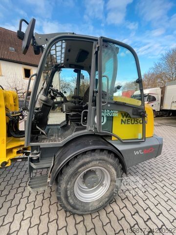 Radlader WACKER Neuson WL60 Gabel+Schaufel 1,1m³ nur 890BH