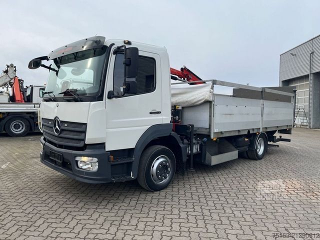 LKW mit Pritsche (offen) MERCEDES-BENZ Atego 1221 L Pritsche Kran Palf. PK 4200 Funk