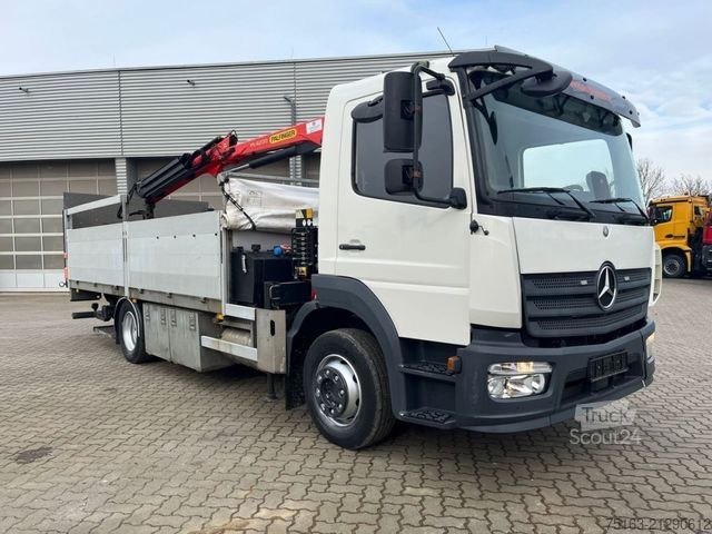 LKW mit Pritsche (offen) MERCEDES-BENZ Atego 1221 L Pritsche Kran Palf. PK 4200 Funk