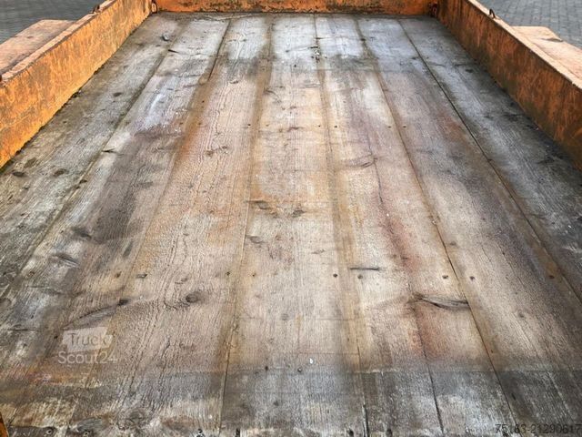 Remolque de plataforma baja BLOMENRÖHR Tandemtieflader 441/3500 Tiefladeranhänger Rampe