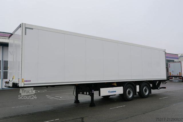 Kofferauflieger KRONE SZR 18/eLZ4 S / LBW 2500 kg / LENKACHSE / TRIDEC