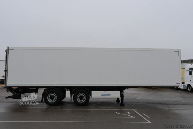 Kofferauflieger KRONE SZR 18/eLZ4 S / LBW 2500 kg / LENKACHSE / TRIDEC