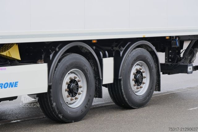 Kofferauflieger KRONE SZR 18/eLZ4 S / LBW 2500 kg / LENKACHSE / TRIDEC