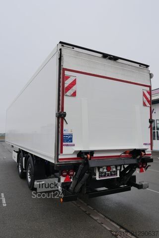 Kofferauflieger KRONE SZR 18/eLZ4 S / LBW 2500 kg / LENKACHSE / TRIDEC