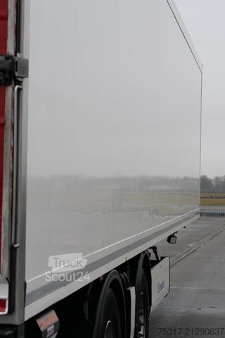 Kofferauflieger KRONE SZR 18/eLZ4 S / LBW 2500 kg / LENKACHSE / TRIDEC