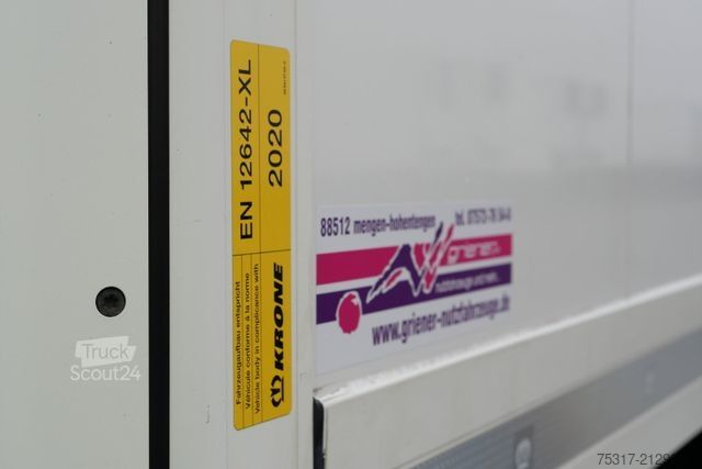 Kofferauflieger KRONE SZR 18/eLZ4 S / LBW 2500 kg / LENKACHSE / TRIDEC