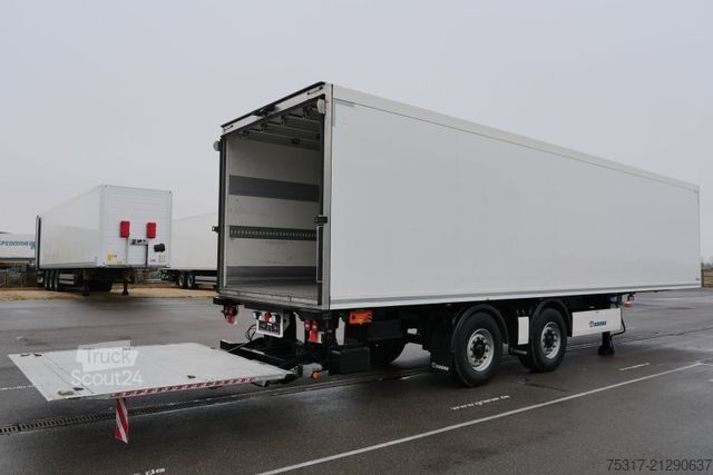 Kofferauflieger KRONE SZR 18/eLZ4 S / LBW 2500 kg / LENKACHSE / TRIDEC